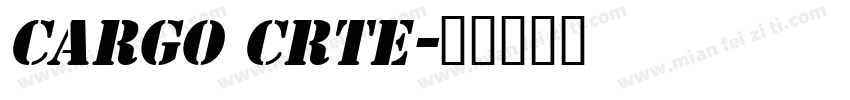 cargo crTE字体转换